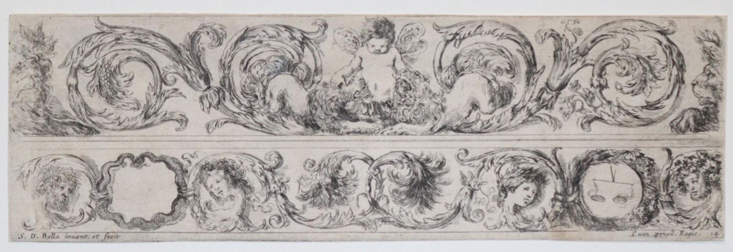 Große Abbildung Nr.3: 142-4020 Ornamentstiche.: (Künstlergraphik)