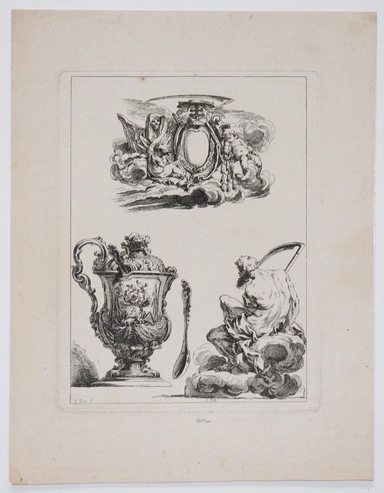 Große Abbildung Nr.6: 142-4020 Ornamentstiche.: (Künstlergraphik)
