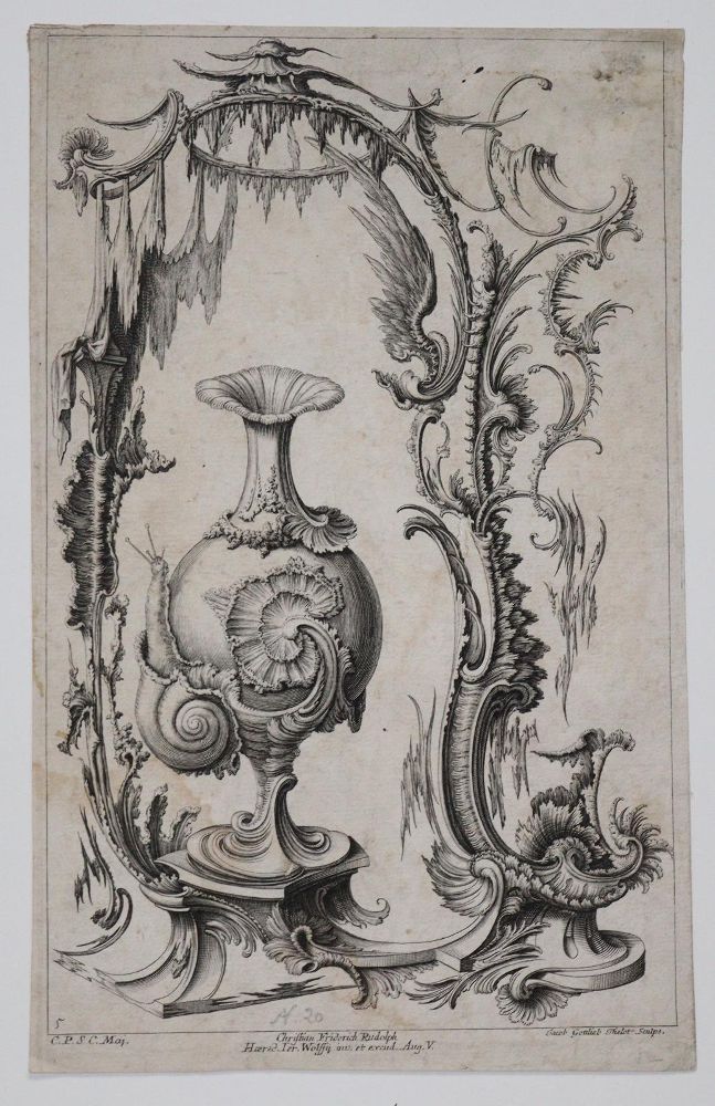 Große Abbildung Nr.7: 142-4020 Ornamentstiche.: (Künstlergraphik)