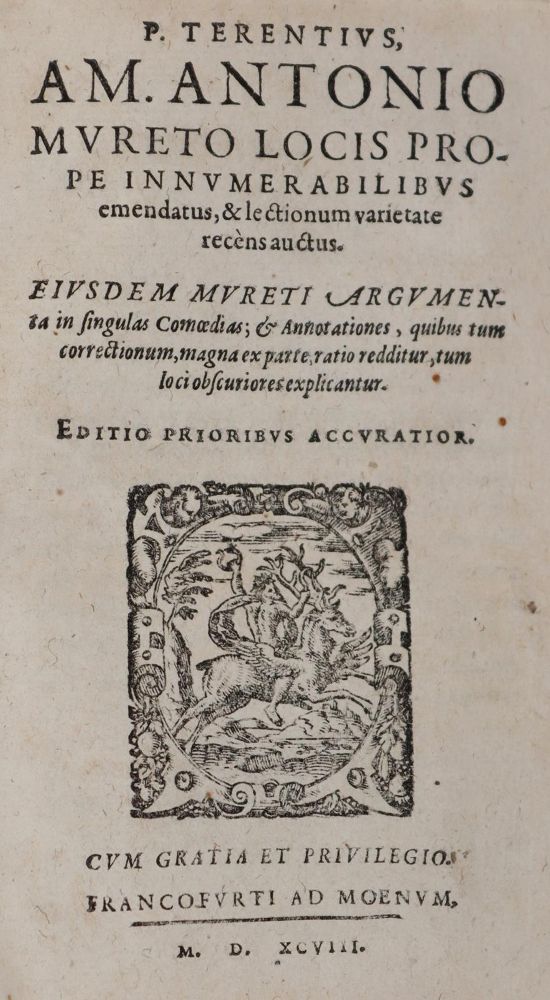 Große Abbildung Nr.1: 142-403 Terentius (Afer),P.: (Alte Drucke, Handschriften und Theologie)