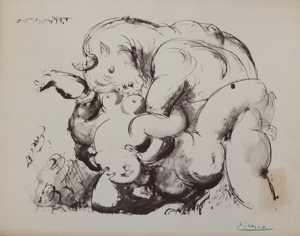 Große Abbildung Nr.2: 142-4040 Picasso, Pablo: (Künstlergraphik)