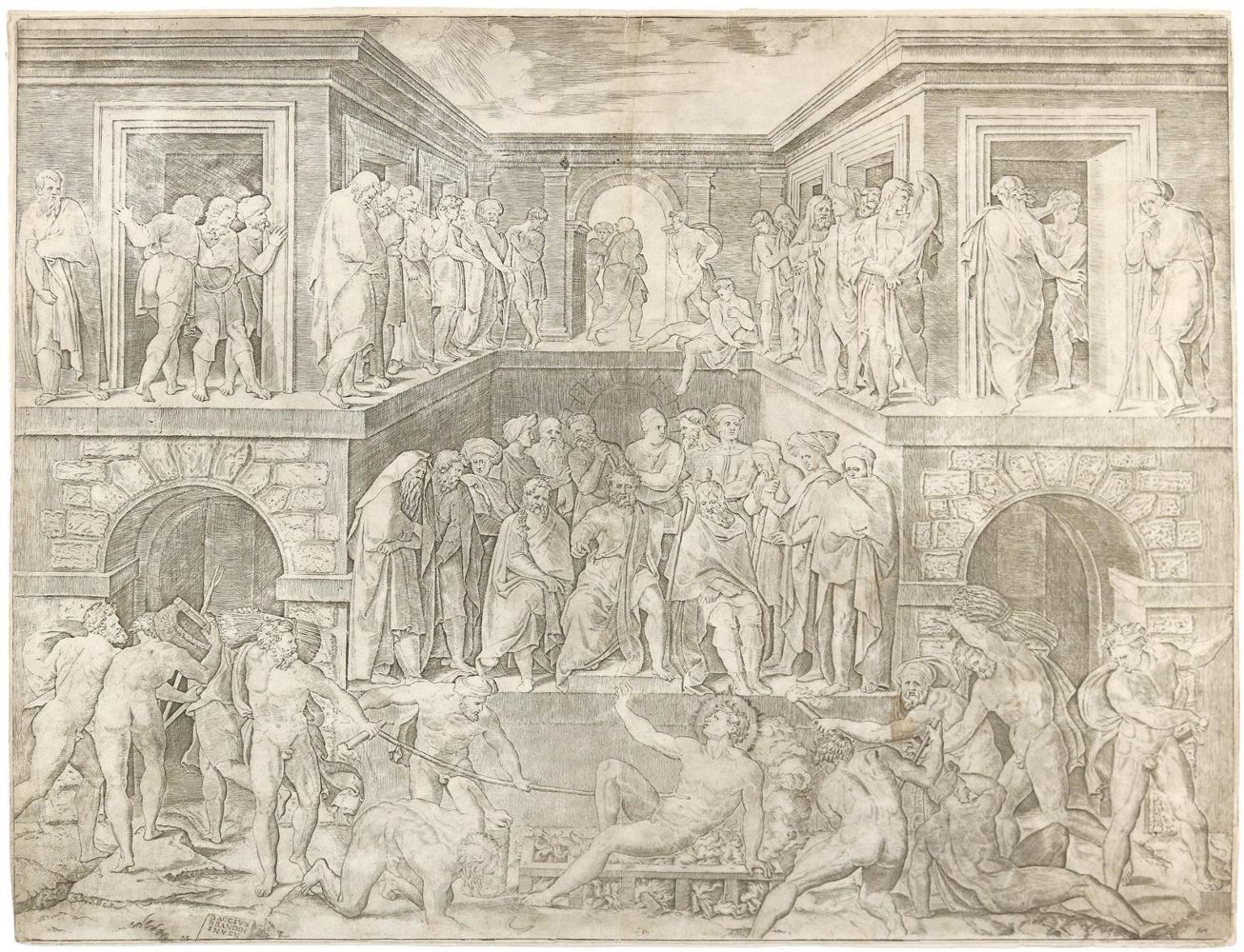 Große Abbildung Nr.1: 142-4064 Raimondi, Marcantonio: (Künstlergraphik)