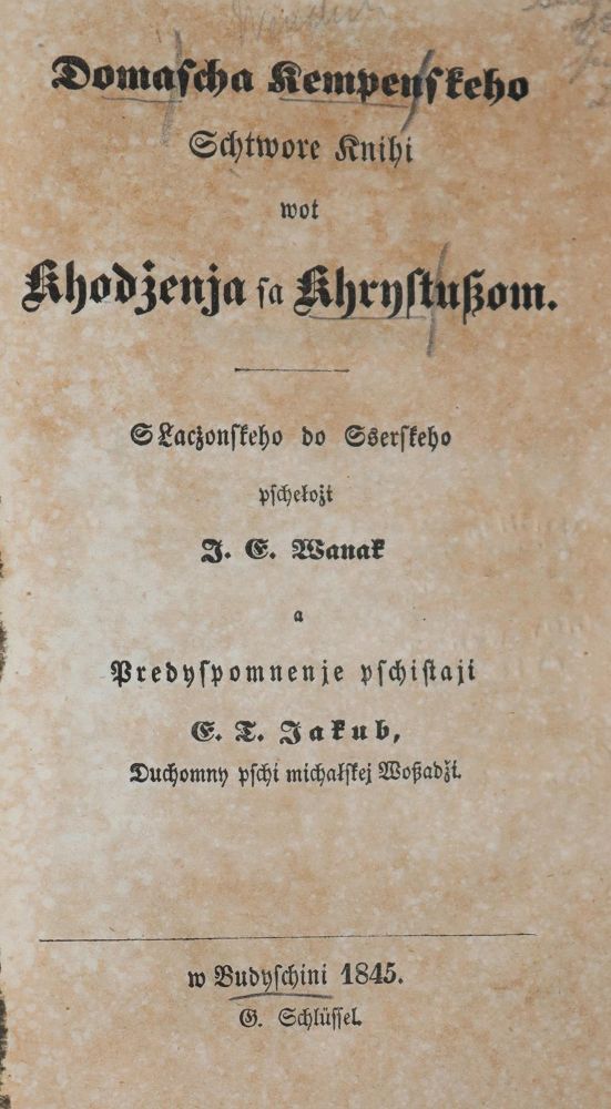 Große Abbildung Nr.1: 142-408 Thomas von Kempen.: (Alte Drucke, Handschriften und Theologie)