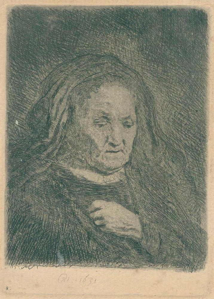 Große Abbildung Nr.1: 142-4080 Rembrandt, Harmensz van Rijn: (Künstlergraphik)