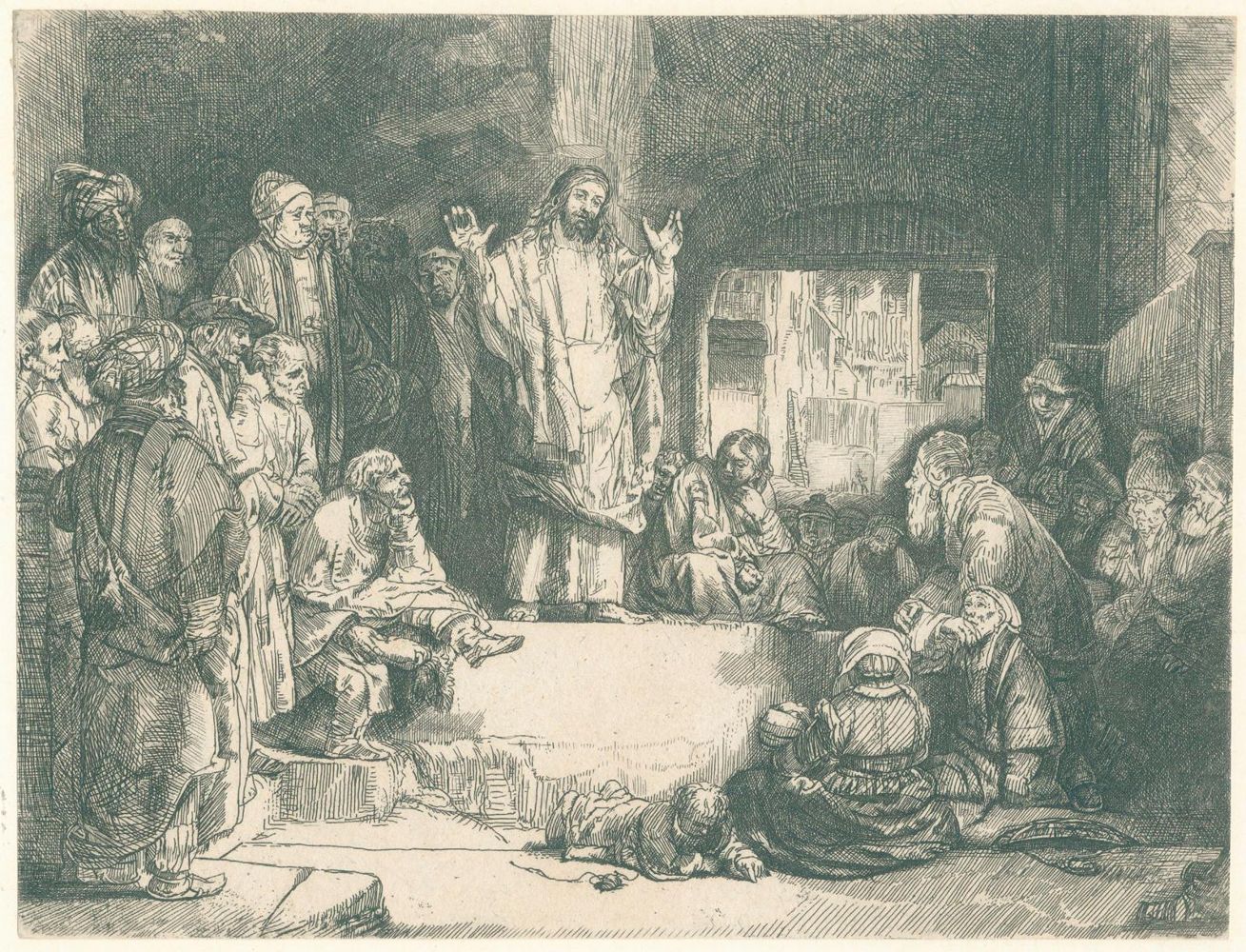 Große Abbildung Nr.1: 142-4083 Rembrandt, Harmensz van Rijn: (Künstlergraphik)