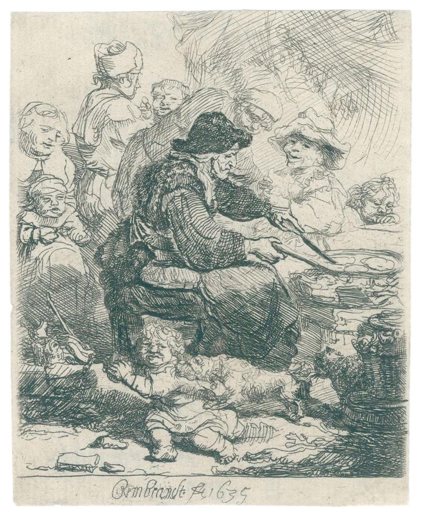 Große Abbildung Nr.1: 142-4085 Rembrandt, Harmensz van Rijn: (Künstlergraphik)