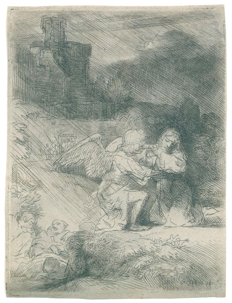 Große Abbildung Nr.2: 142-4087 Rembrandt, Harmensz van Rijn: (Künstlergraphik)