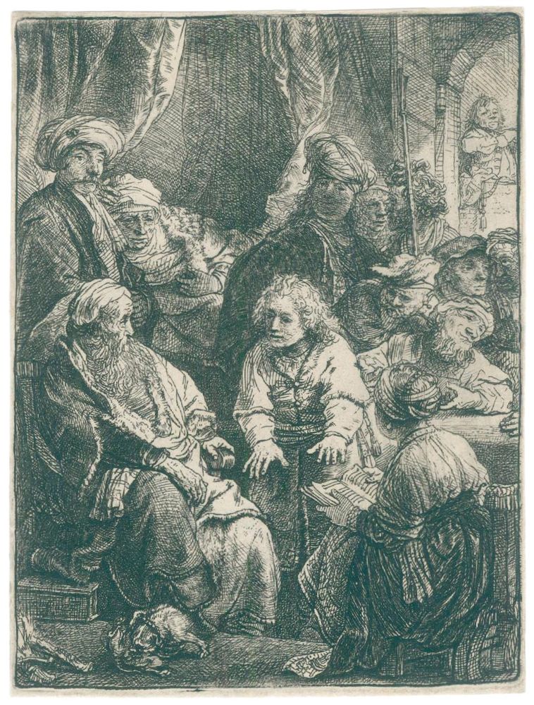 Große Abbildung Nr.1: 142-4088 Rembrandt, Harmensz van Rijn: (Künstlergraphik)