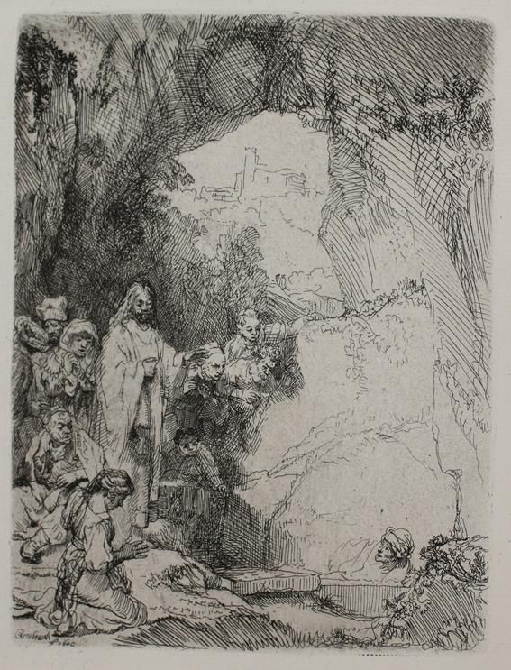 Große Abbildung Nr.1: 142-4090 Rembrandt, Harmensz van Rijn: (Künstlergraphik)