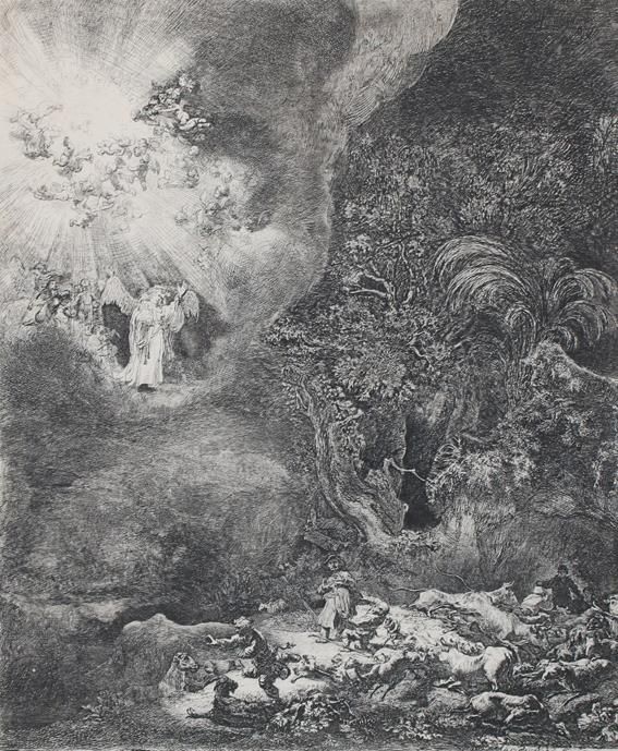 Große Abbildung Nr.1: 142-4091 Rembrandt, Harmensz van Rijn: (Künstlergraphik)