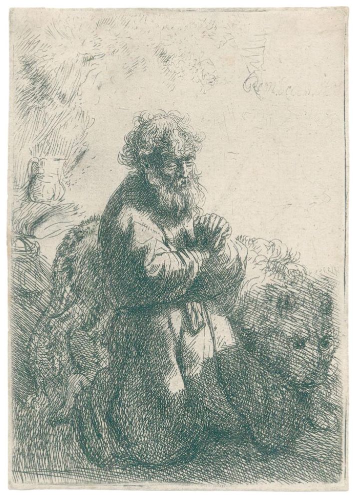 Große Abbildung Nr.1: 142-4092 Rembrandt, Harmensz van Rijn: (Künstlergraphik)