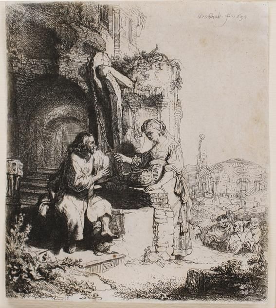Große Abbildung Nr.1: 142-4093 Rembrandt, Harmensz van Rijn: (Künstlergraphik)