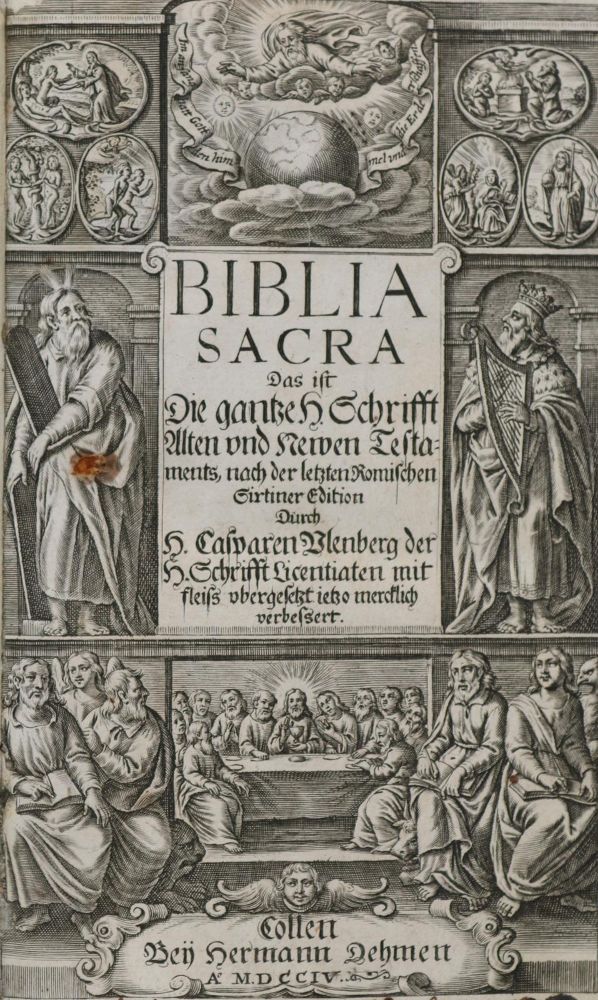 Große Abbildung Nr.1: 142-41 Biblia germanica.: (Bibeln)
