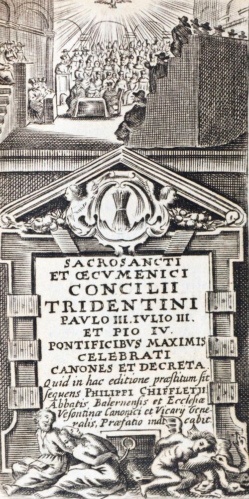 Große Abbildung Nr.1: 142-411 Trienter Konzil.: (Alte Drucke, Handschriften und Theologie)