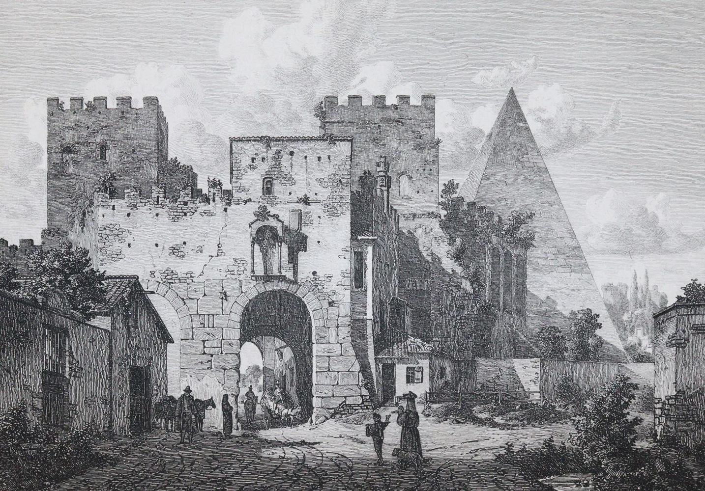 Große Abbildung Nr.1: 142-4113 Sprosse, Carl Ferdinand: (Künstlergraphik, Rom)