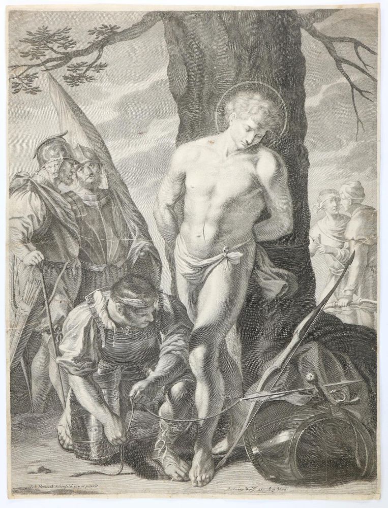 Große Abbildung Nr.1: 142-4165 Schönfeld, Johann Heinrich: (Künstlergraphik)