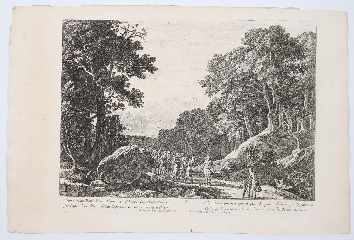 Große Abbildung Nr.5: 142-4222 Swanefelt, Hermann van: (Künstlergraphik)