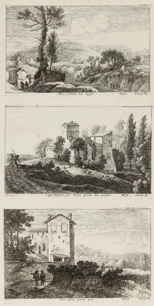 Große Abbildung Nr.1: 142-4223 Swanefelt, Hermann van: (Künstlergraphik)