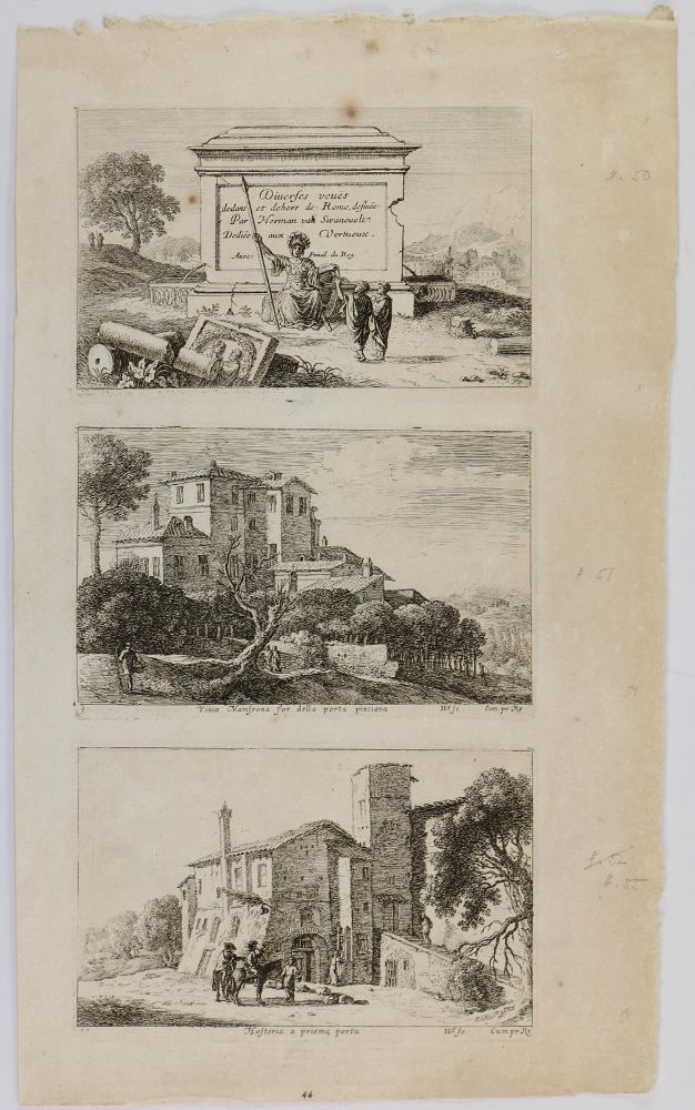 Große Abbildung Nr.21: 142-4223 Swanefelt, Hermann van: (Künstlergraphik)