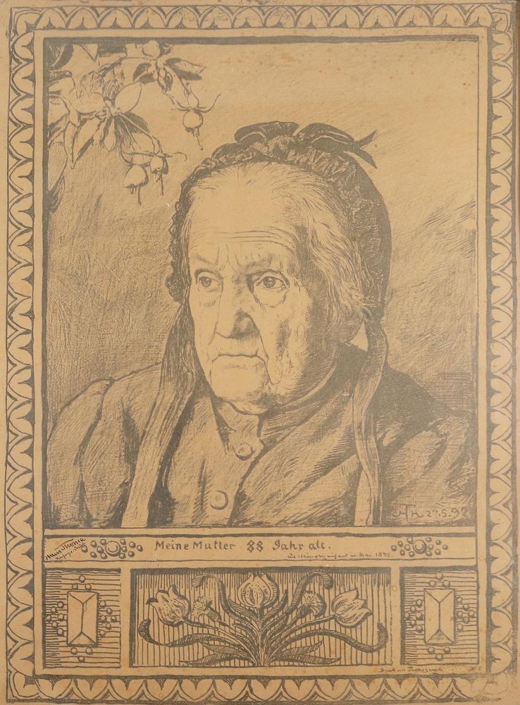 Große Abbildung Nr.1: 142-4237 Thoma, Hans: (Künstlergraphik)