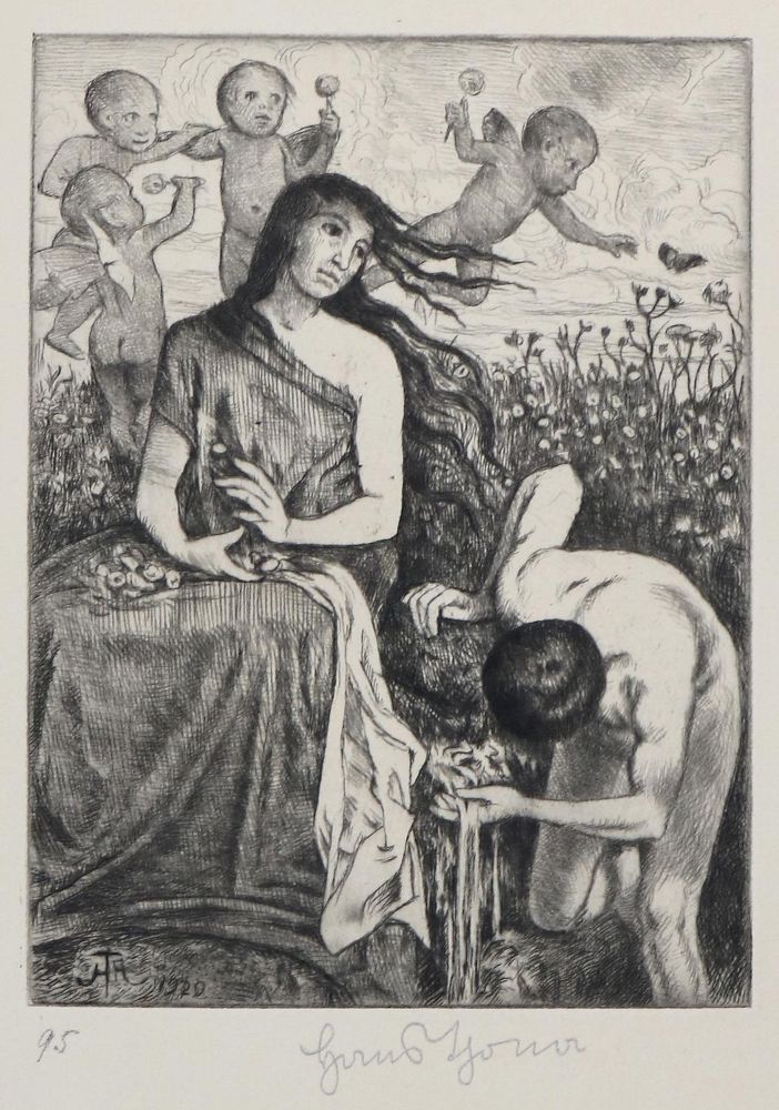 Große Abbildung Nr.1: 142-4238 Thoma, Hans: (Künstlergraphik)