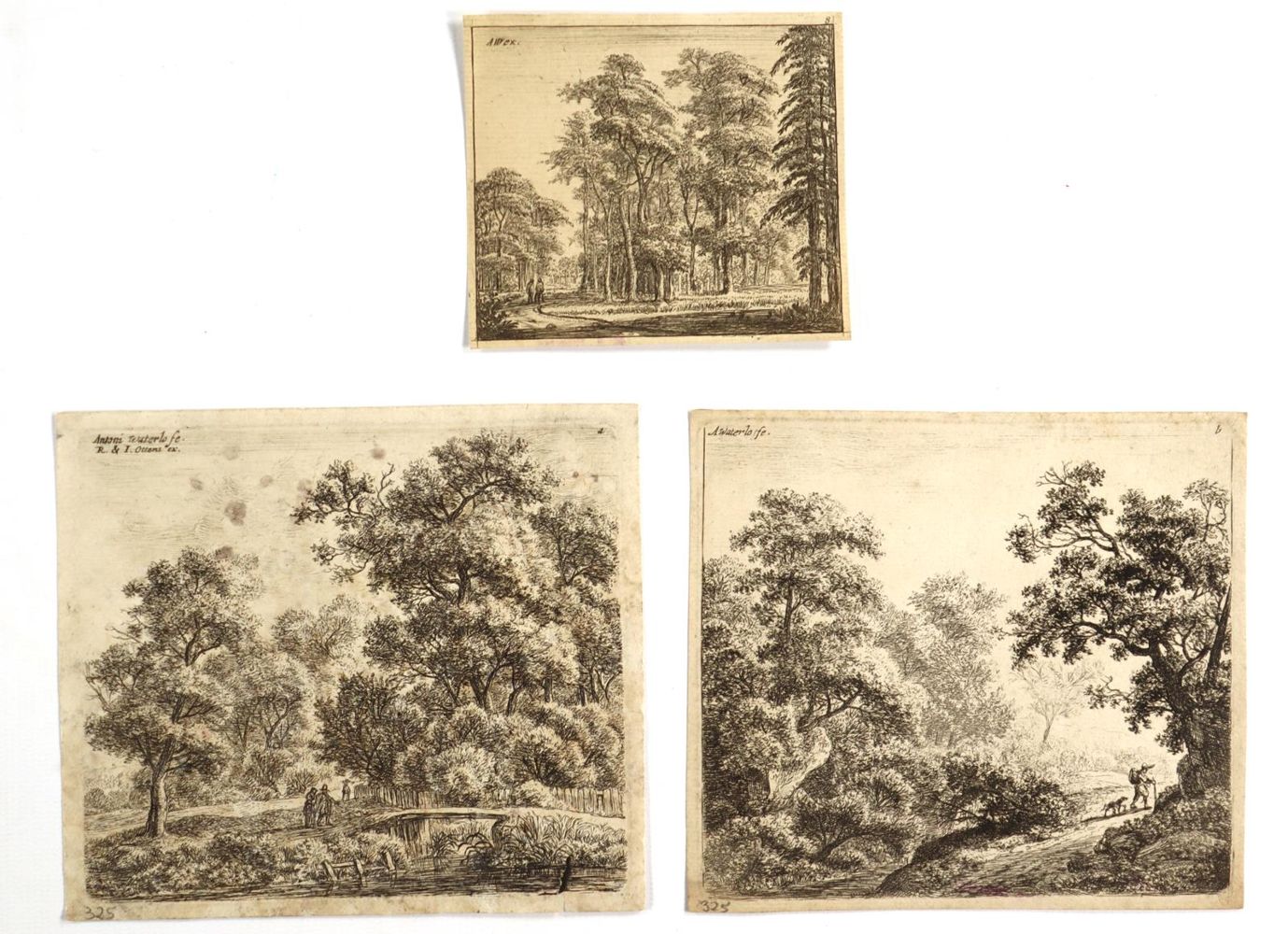 Große Abbildung Nr.1: 142-4283 Waterloo, Anthonie: (Künstlergraphik)
