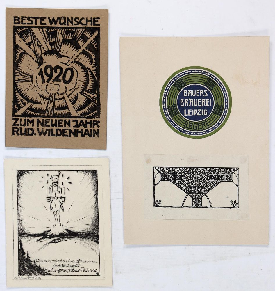 Große Abbildung Nr.6: 142-4291 Wildenhain, Frans Rudolf: (Künstlergraphik)