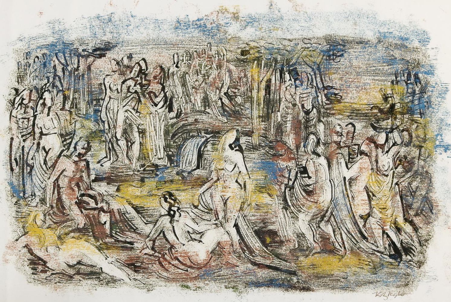 Große Abbildung Nr.1: 142-4317 Ziegler, Richard: (Künstlergraphik)