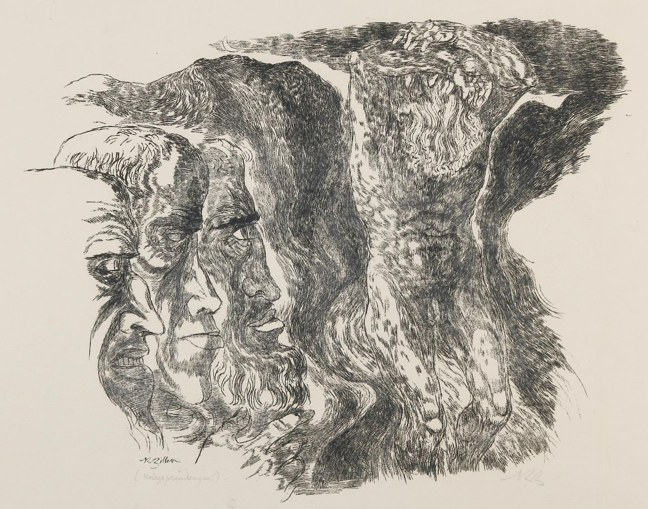 Große Abbildung Nr.1: 142-4324 Ziegler, Richard: (Künstlergraphik)