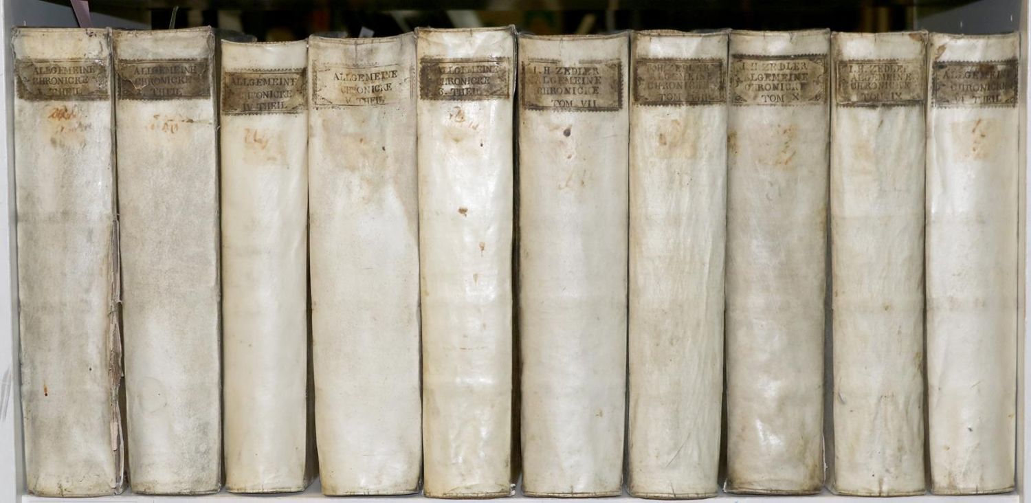Große Abbildung Nr.2: 142-439 (Zedler, Joh. H.),: (Alte Drucke, Handschriften und Theologie)