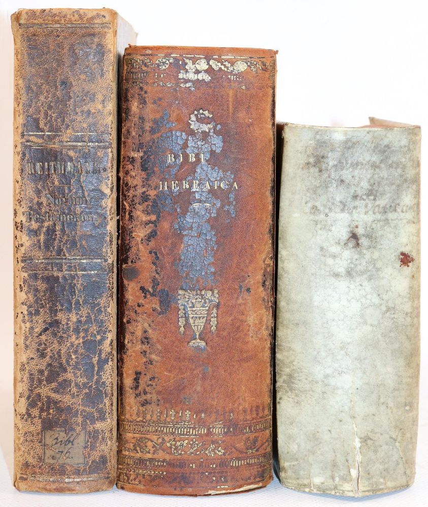 Große Abbildung Nr.2: 142-44 Biblia graeca.: (Bibeln)