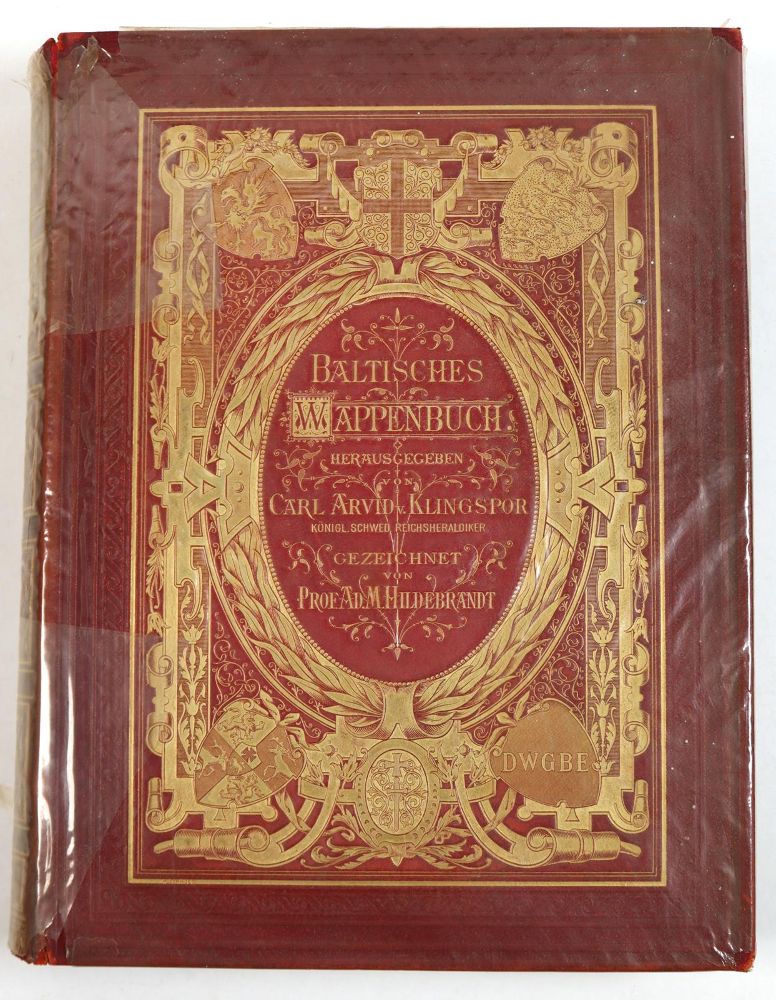 Große Abbildung Nr.5: 142-445 Klingspor,C.A.v.: (Genealogie und Heraldik, Baltikum)