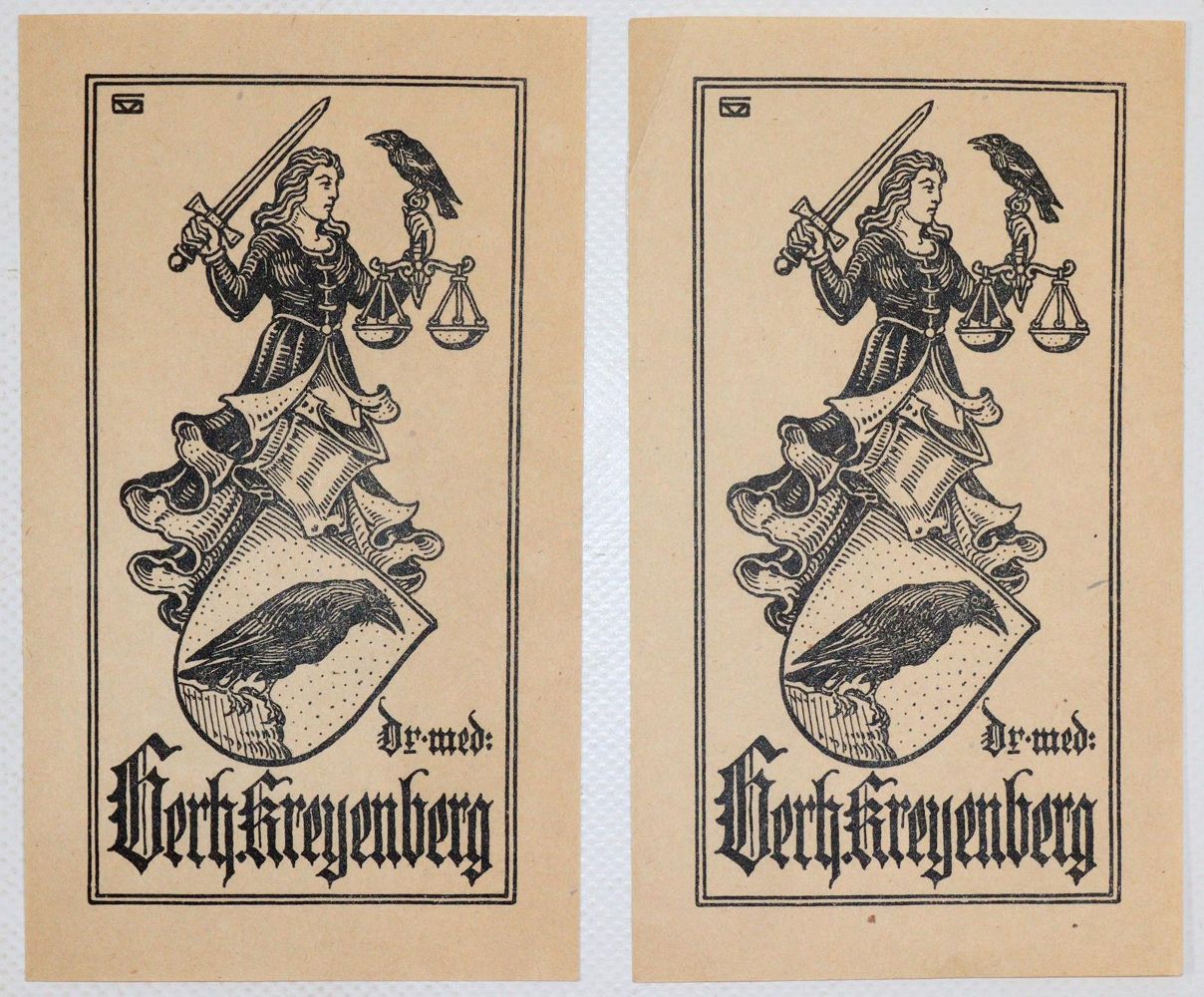 Große Abbildung Nr.2: 142-451 Kreyenberg,G.: (Genealogie und Heraldik)