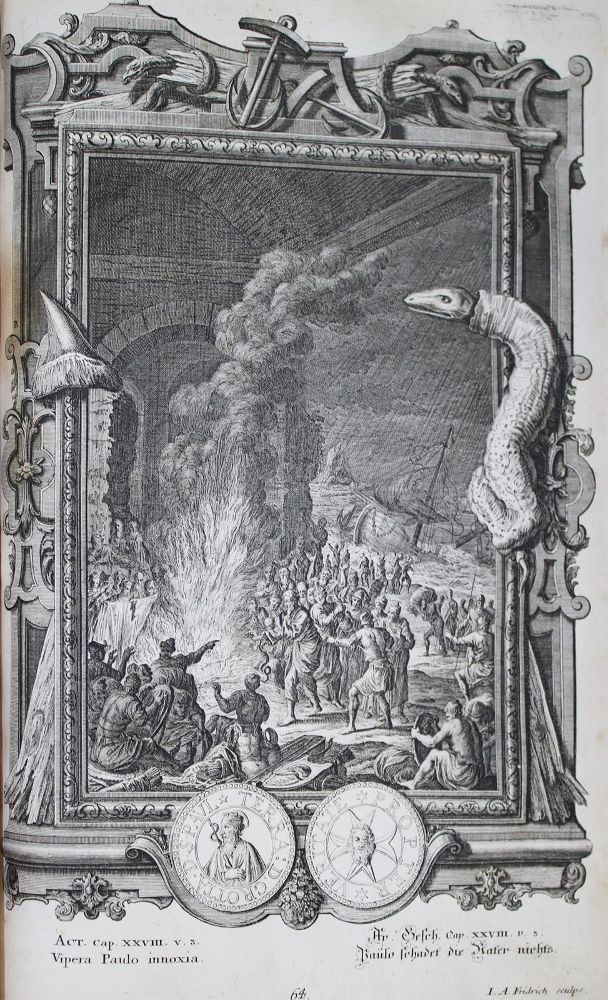 Große Abbildung Nr.2: 142-48 Biblia latino-germanica.: (Bibeln)