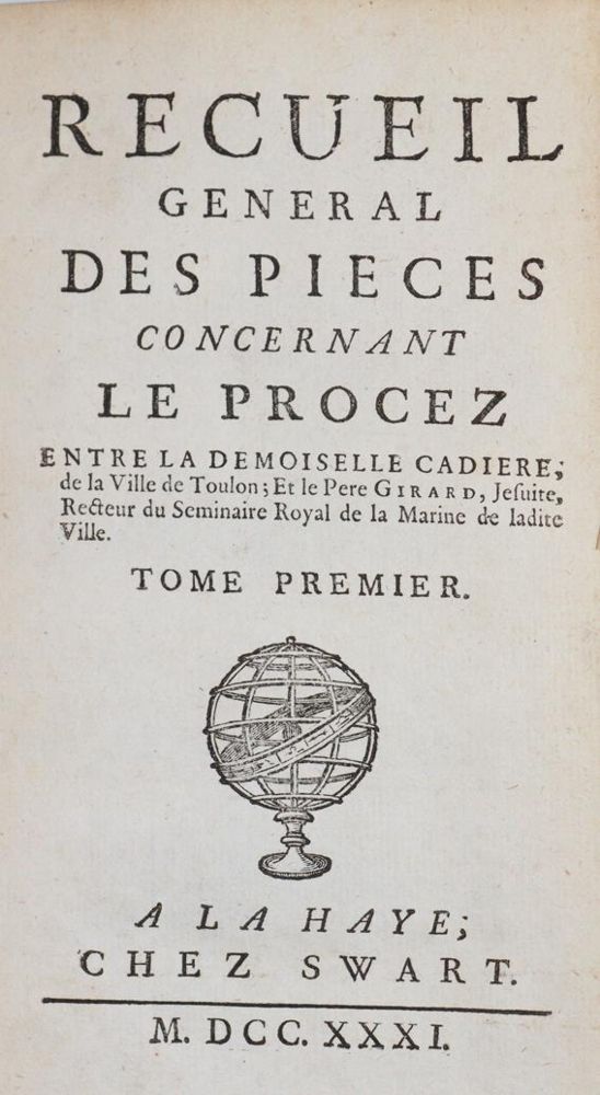 Große Abbildung Nr.1: 142-488 Cadiere,M.C.: (Grenzwissenschaften und Okkultismus)