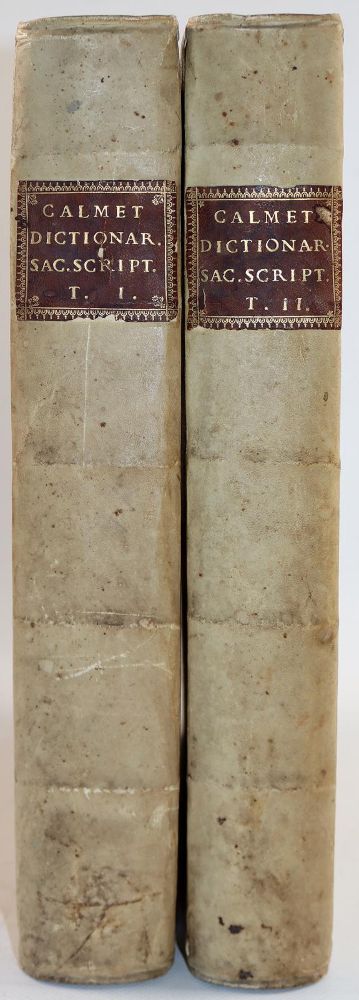 Große Abbildung Nr.7: 142-51 Calmet,A.: (Bibeln)
