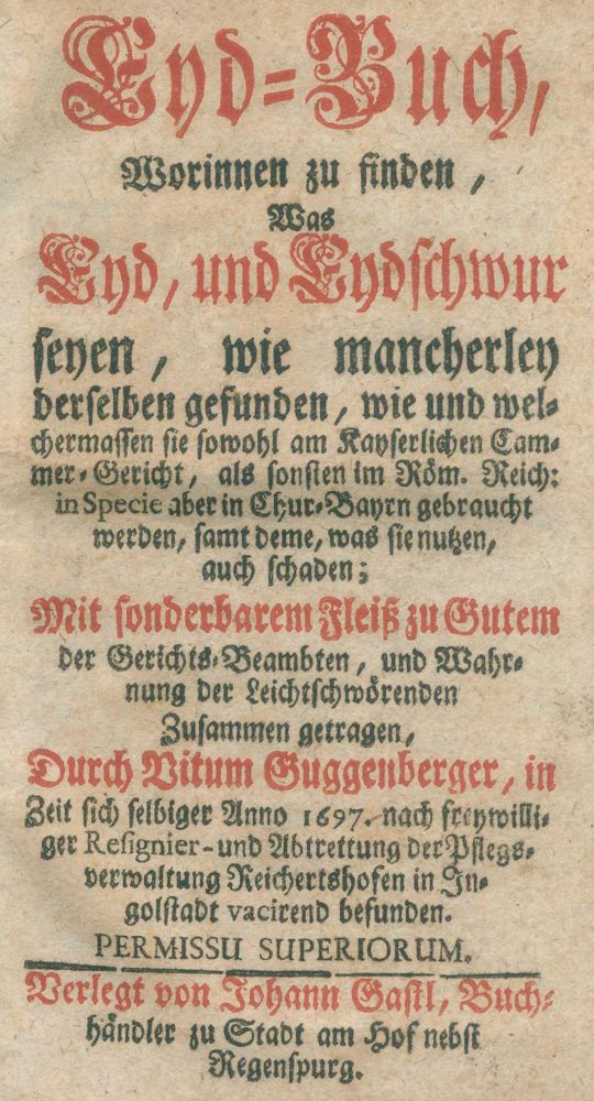 Große Abbildung Nr.1: 142-522 Guggenberger,V.: (Juridica und Kriminologie)