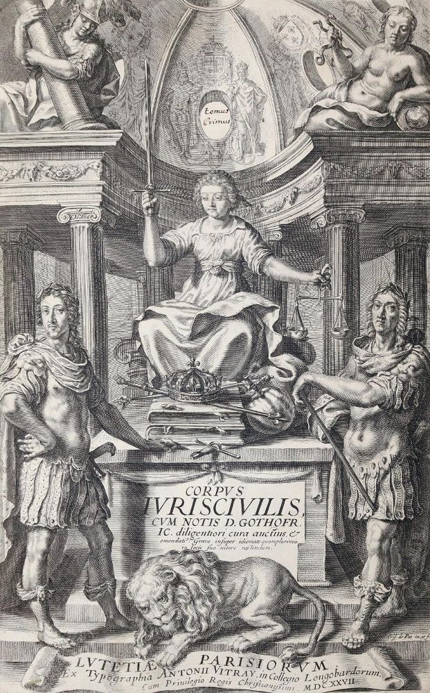 Große Abbildung Nr.1: 142-524 Justinian I.: (Juridica und Kriminologie)