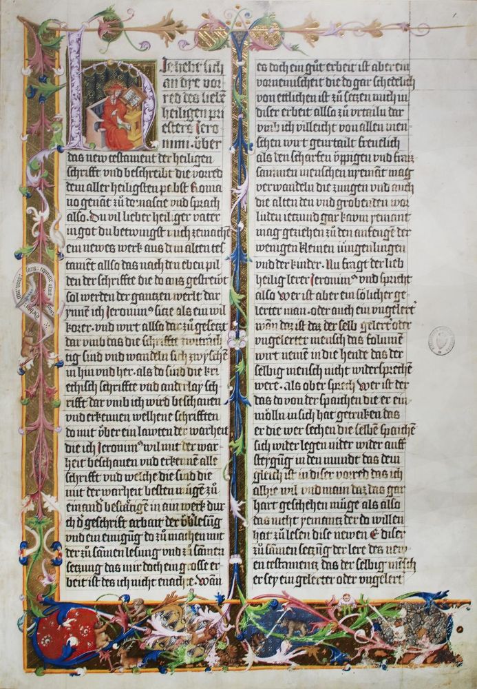 Große Abbildung Nr.2: 142-53 Ottheinrich-Bibel.: (Bibeln, Faksimile)