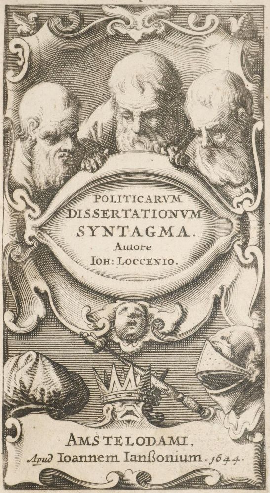 Große Abbildung Nr.1: 142-531 Loccenius,J.: (Juridica und Kriminologie)