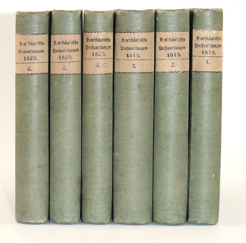 Große Abbildung Nr.2: 142-549 Verhandlungen: (Jus der Bibliothek v. Prof. Thomas Würtenberger, Baden)