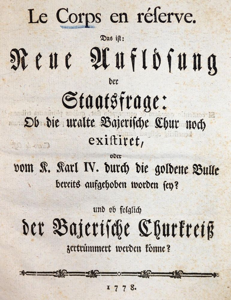 Große Abbildung Nr.3: 142-551 Sammlung: (Jus der Bibliothek v. Prof. Thomas Würtenberger, Bayern)