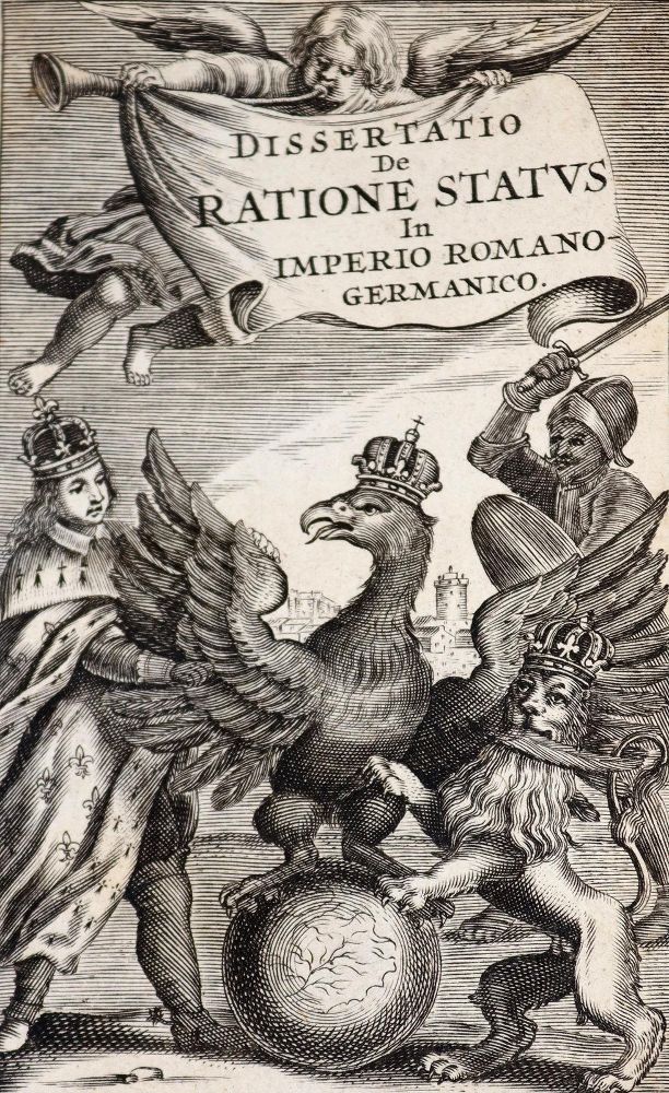 Große Abbildung Nr.2: 142-557 (Chemnitz,B.P. Pseud.) Hippolit a Lapide.: (Jus der Bibliothek v. Prof. Thomas Würtenberger)