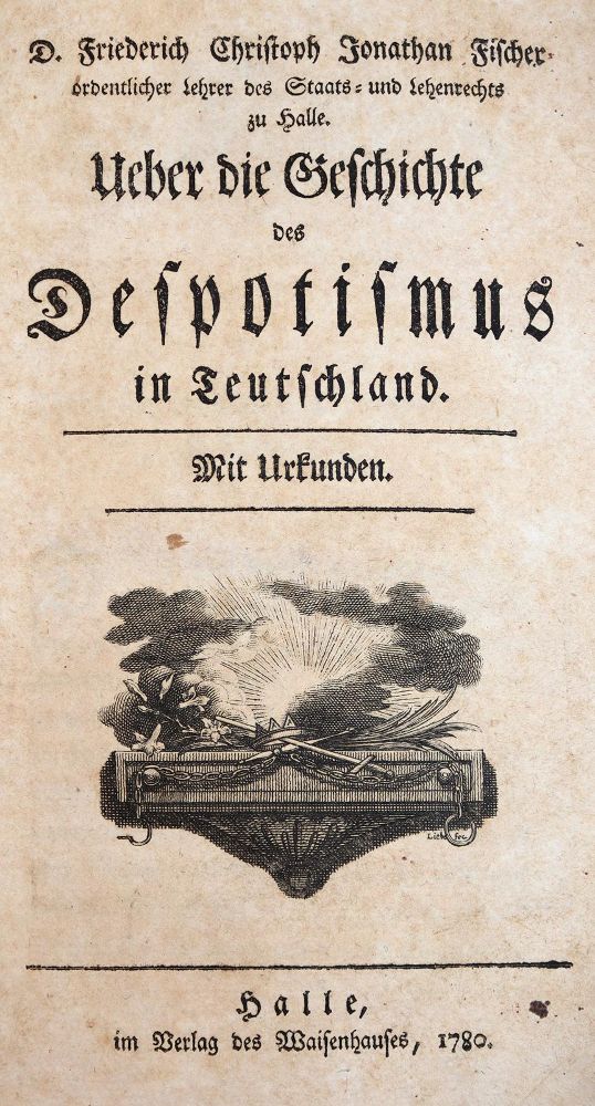 Große Abbildung Nr.1: 142-560 Fischer,F.C.J.: (Jus der Bibliothek v. Prof. Thomas Würtenberger, Deutschland)