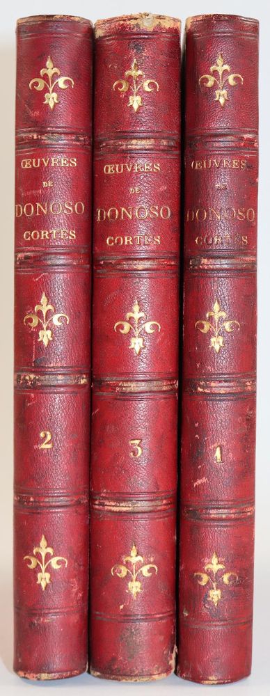 Große Abbildung Nr.3: 142-566 Donoso Cortes,J.: (Jus der Bibliothek v. Prof. Thomas Würtenberger)