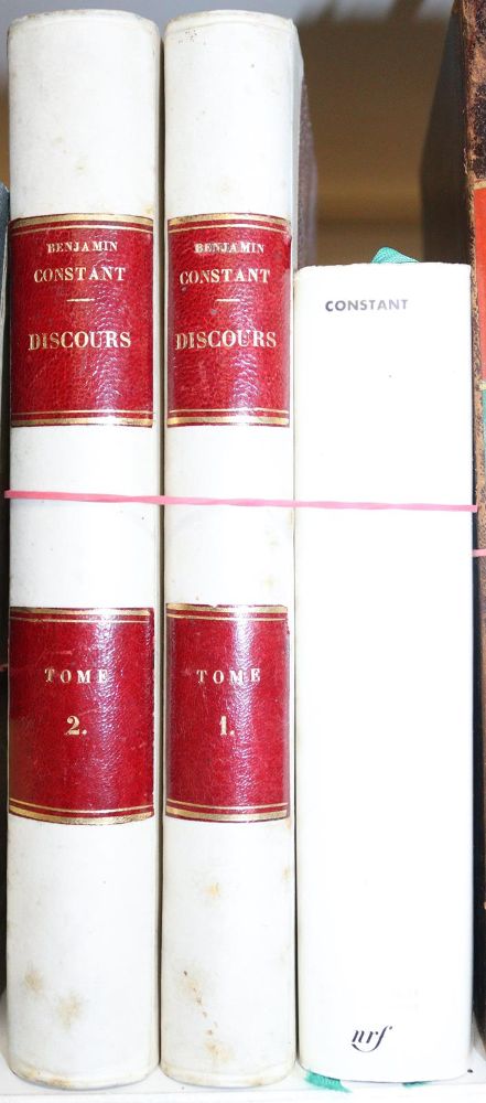 Große Abbildung Nr.2: 142-575 Constant,B.: (Jus der Bibliothek v. Prof. Thomas Würtenberger, Frankreich)