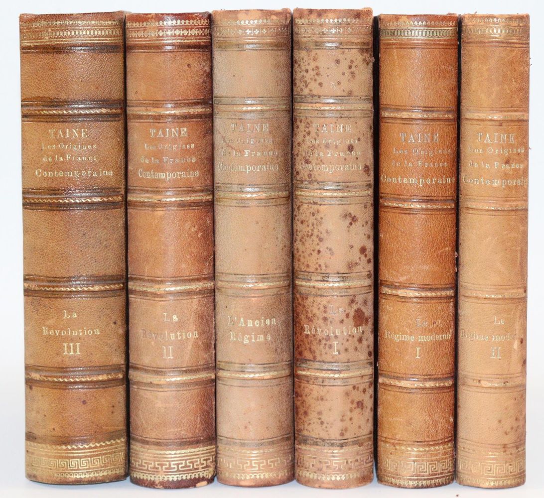 Große Abbildung Nr.2: 142-582 Taine,H.: (Jus der Bibliothek v. Prof. Thomas Würtenberger, Frankreich)