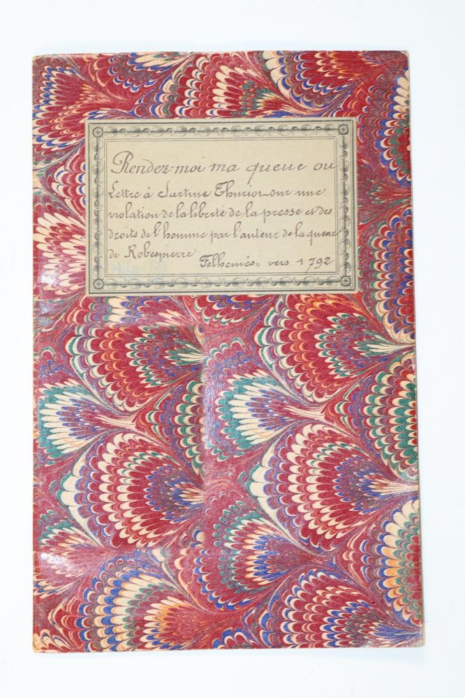 Große Abbildung Nr.4: 142-584 Französische Revolution.: (Jus der Bibliothek v. Prof. Thomas Würtenberger)