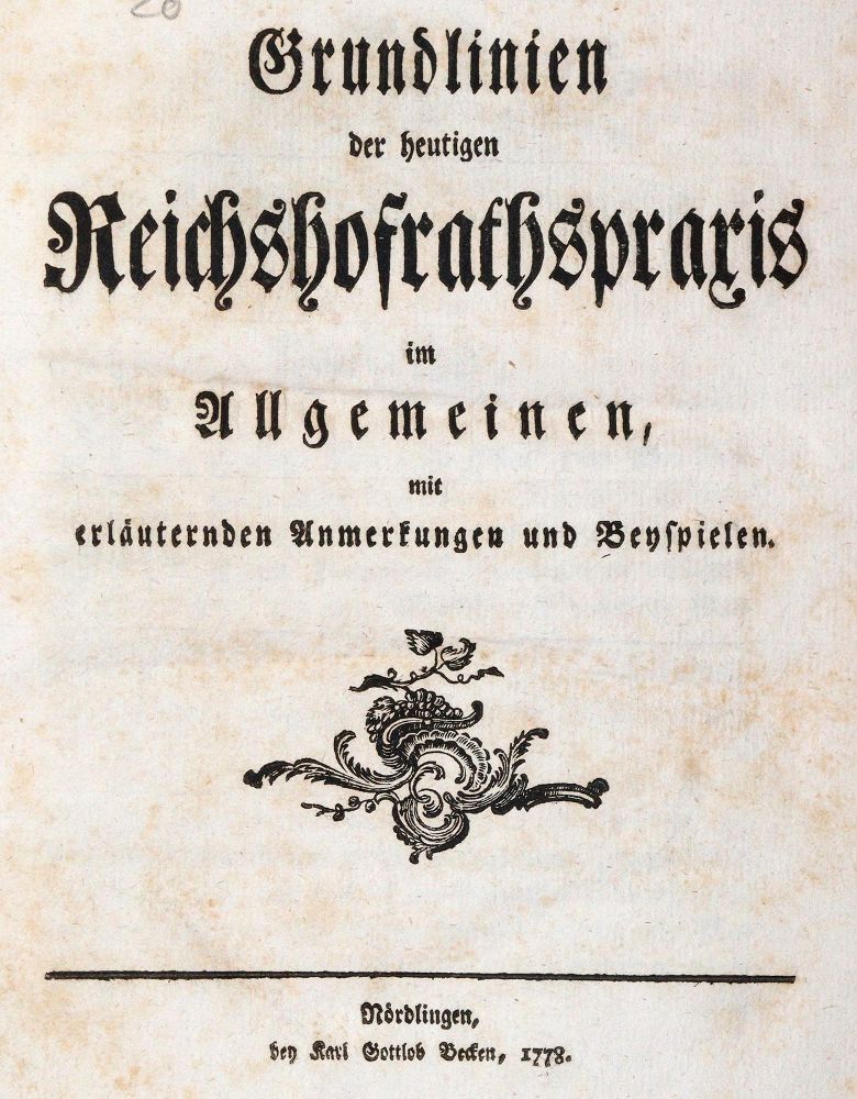Große Abbildung Nr.1: 142-590 (Hanzely,V.).: (Jus der Bibliothek v. Prof. Thomas Würtenberger)