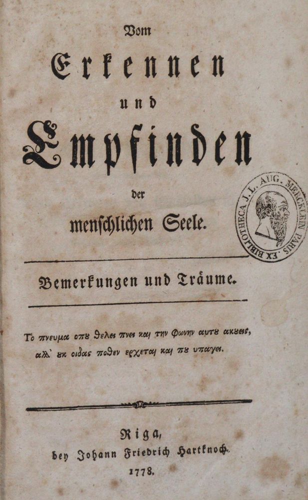 Große Abbildung Nr.1: 142-593 (Herder,J.G.).: (Jus der Bibliothek v. Prof. Thomas Würtenberger)